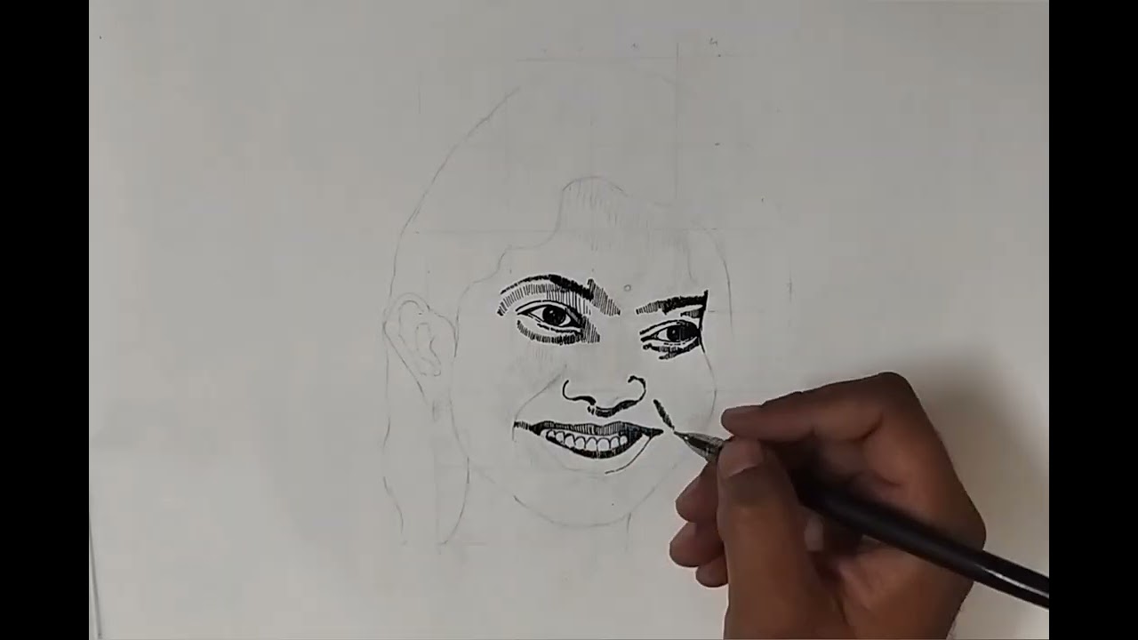 How to draw sai pallavi✏️🖌🪄|#sketch |#art |#painting |#sketching |#tollywood |#southindiancinema |