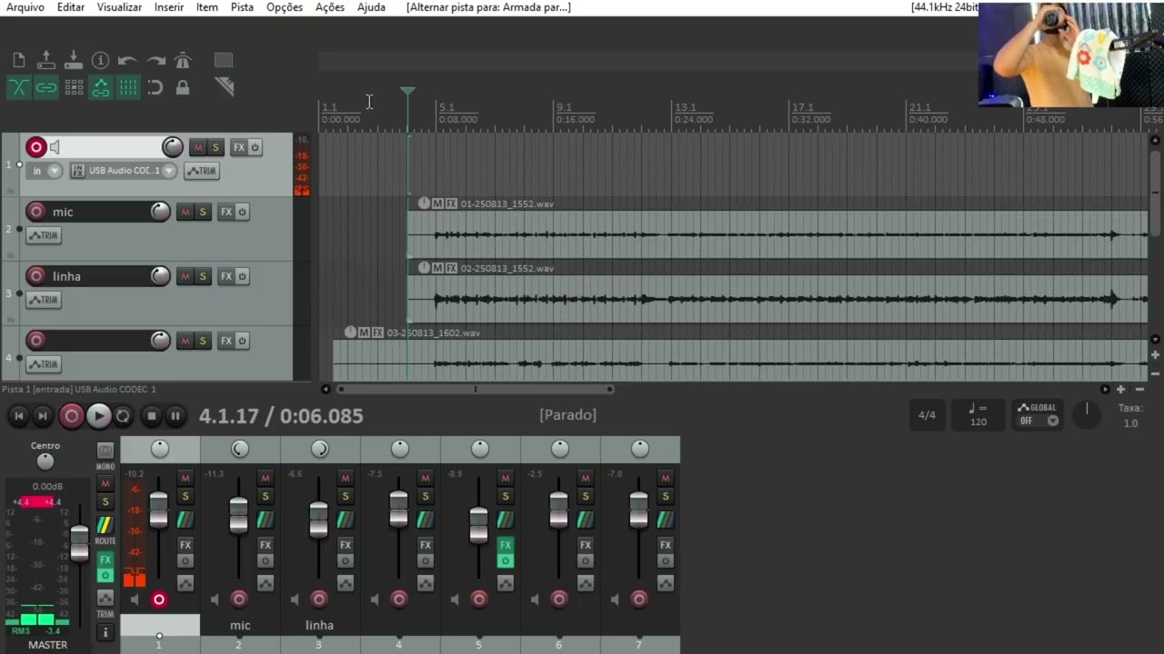 GRAVANDO VOZ NO REAPER DICAS