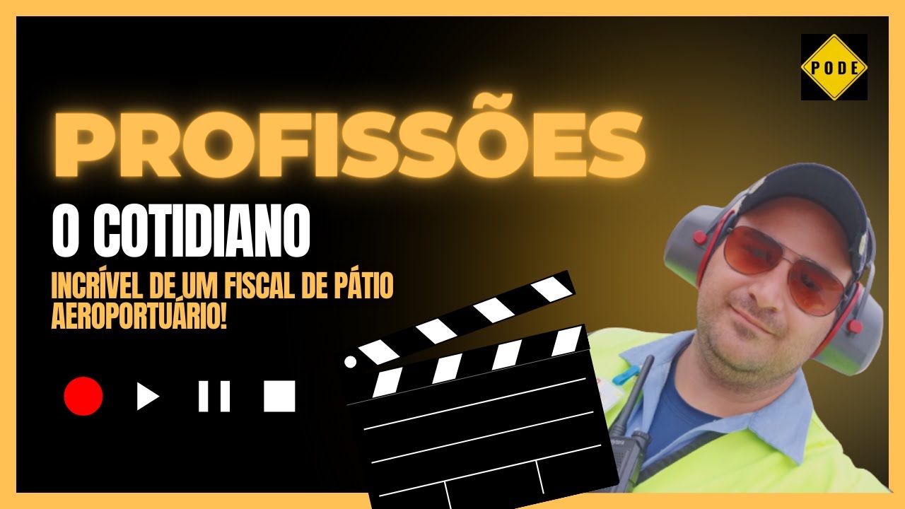 O Cotidiano Incrível de um Fiscal de Pátio Aeroportuário! ✈️🌟
