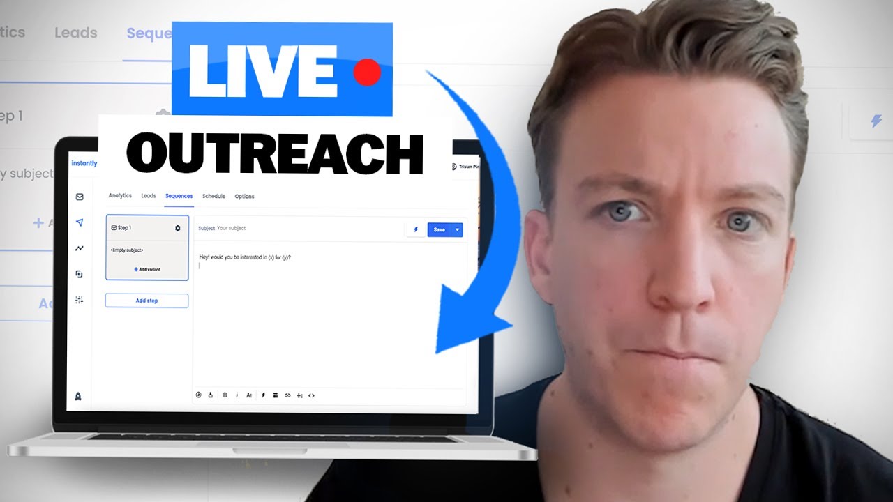 Cold Emailing Prospects LIVE Using Instantly.ai (How To Cold Email Prospects)