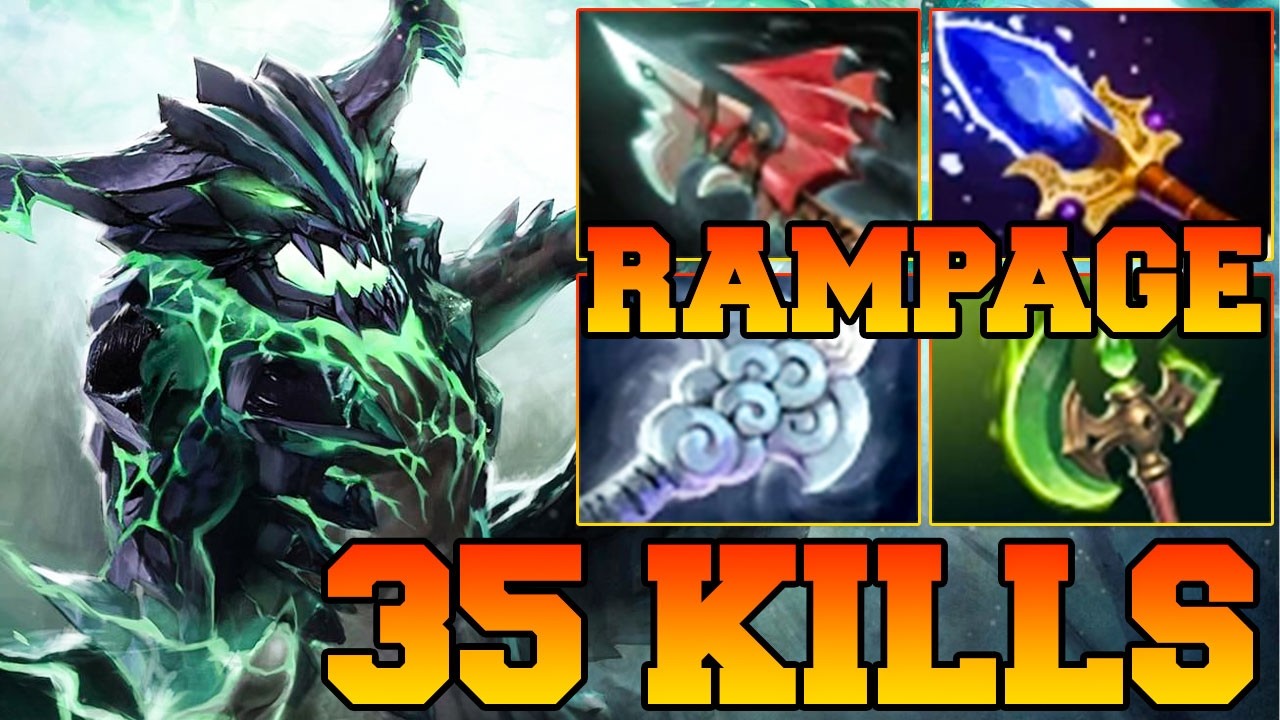 Rampage + 35 Kills Outworld Destroyer !! Outworld Destroyer Dota 2 Mid Lane OD Gameplay 7.41
