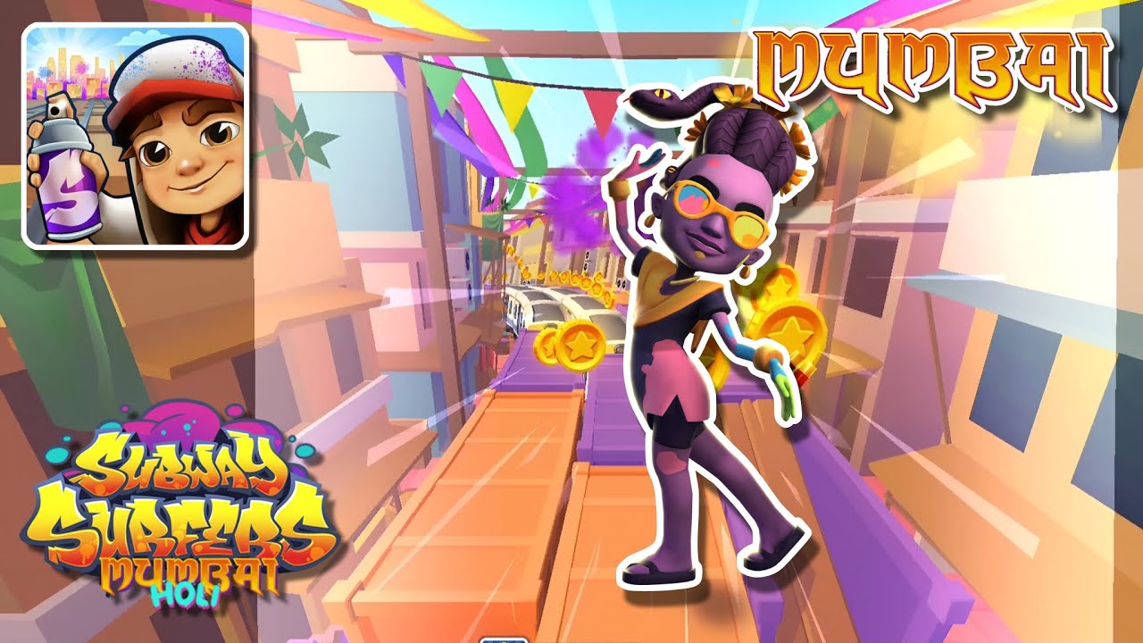 Subway Surfers Mumbai 2025 NEW UPDATE for a Festive Holi Celebration with Moira! 🪅🎨