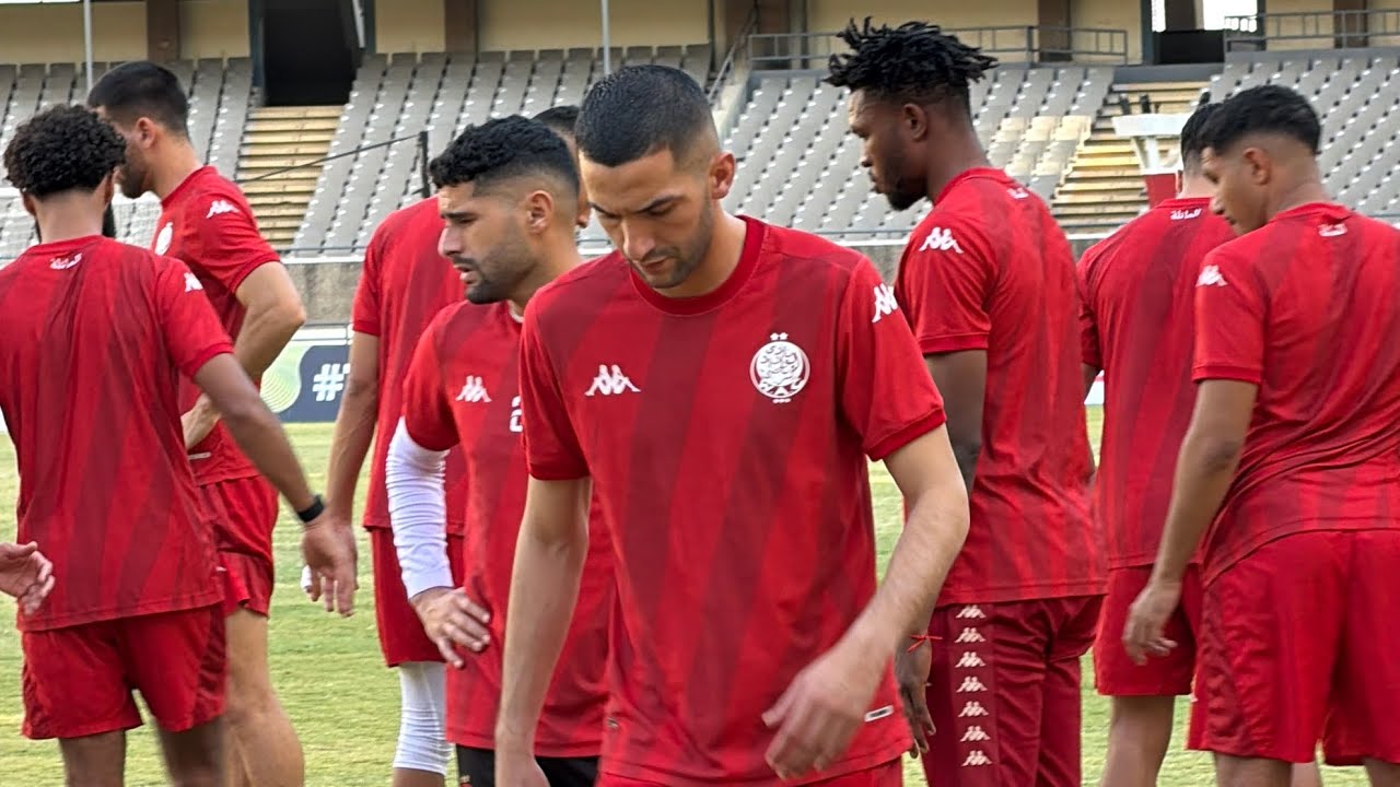 Hakim Ziyech leads Wydad Athletic training at Kasarani Stadium | CAF Confederation Cup 