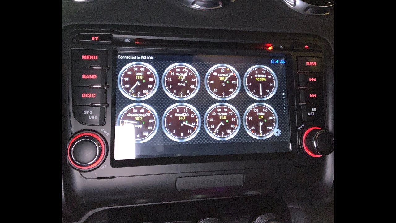 android head unit install Audi TT MK2