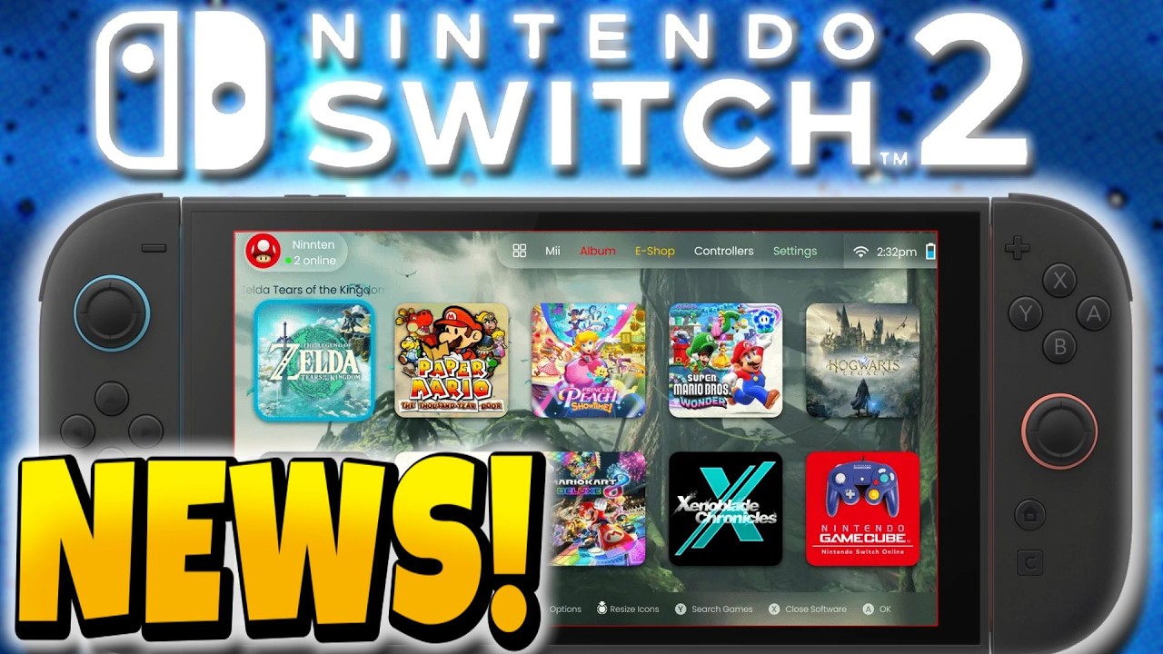 NEW Switch 2 News JUST DROPPED For NEW GAMES!