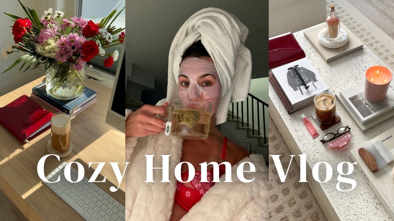Home Vlog | Sunday in my life, grocery haul, getting back into routine + a sneak peek of my office