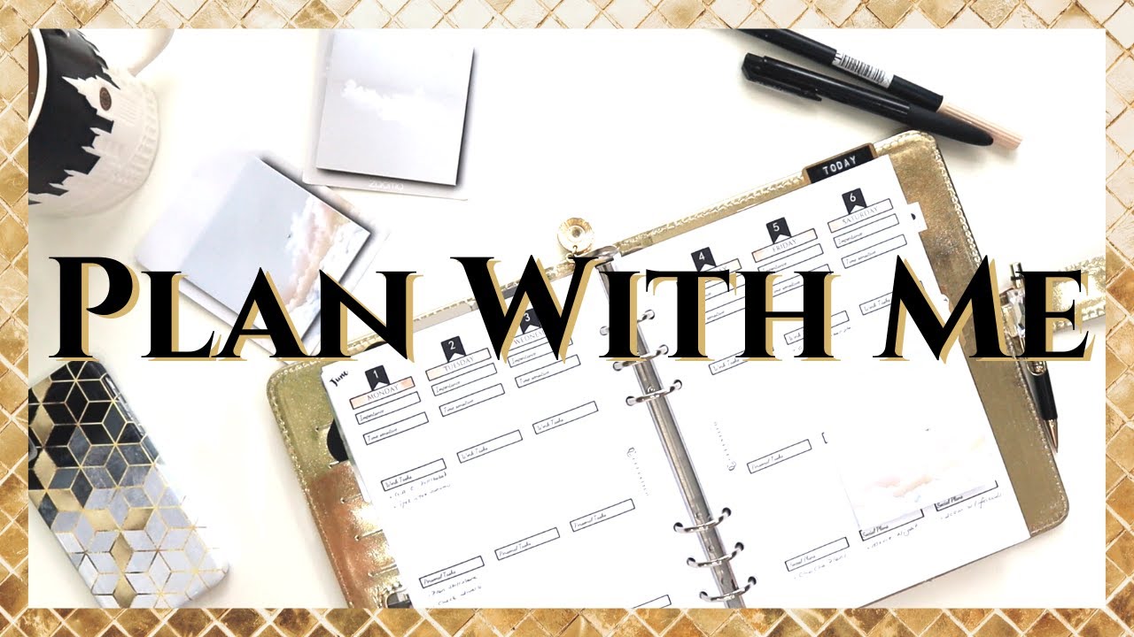 How I Do My Weekly & Monthly Planning | An Effective Planner Routine