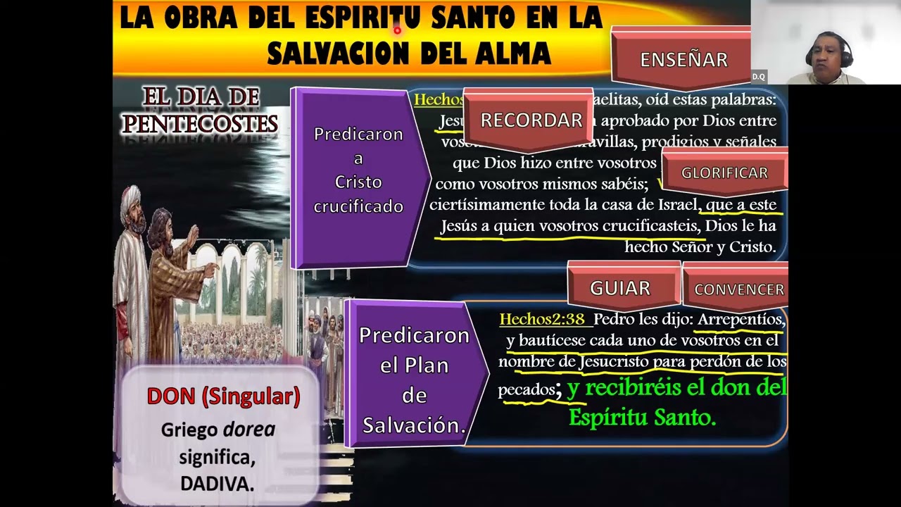 EL DON DEL ESPIRITU SANTO LECCION 2 HERMANO DAVID QUINATOA