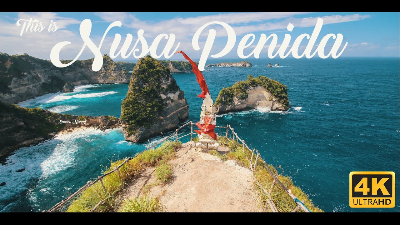 This is Nusa Penida - Indonesian Paradise Island - In 4K