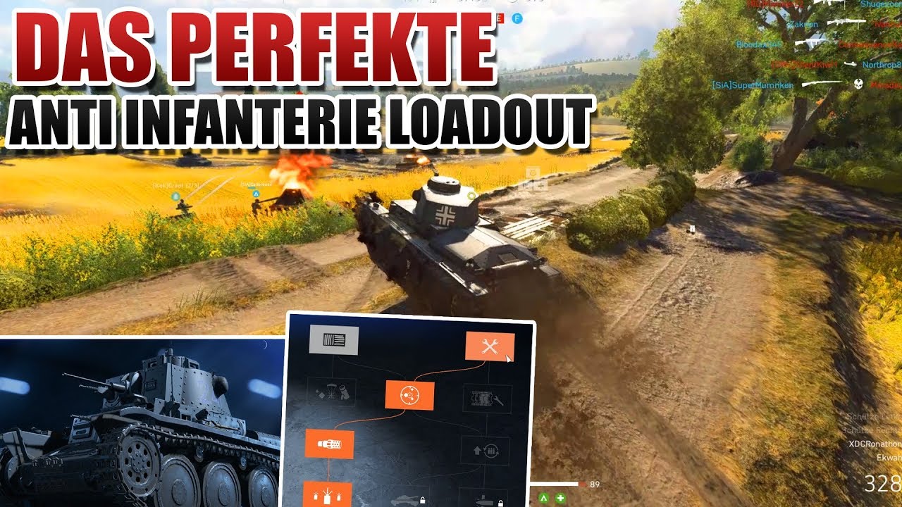 Absolute Laser-Tankgun... Battlefield V Leichter Panzer Loadout