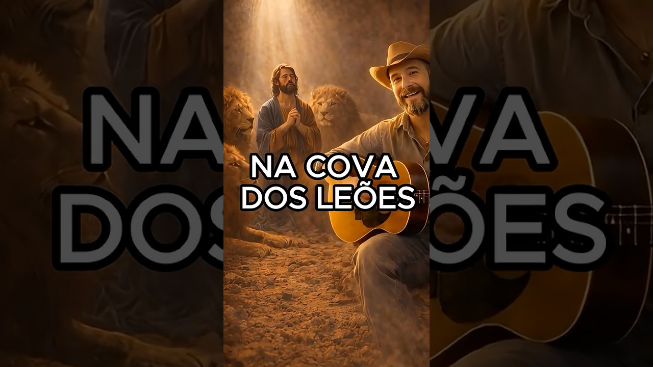 Daniel na Cova dos Le&otilde;es 🙏 Deus Fechou a Boca dos Le&otilde;es | Viola de Deus  #sertanejogospel #gospel