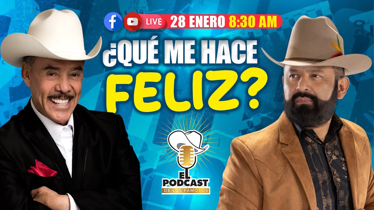 ¿Qué Me hace Feliz? Don Pedro y José Alfredo Buscan la Respuesta | El Podcast de Los Famosos
