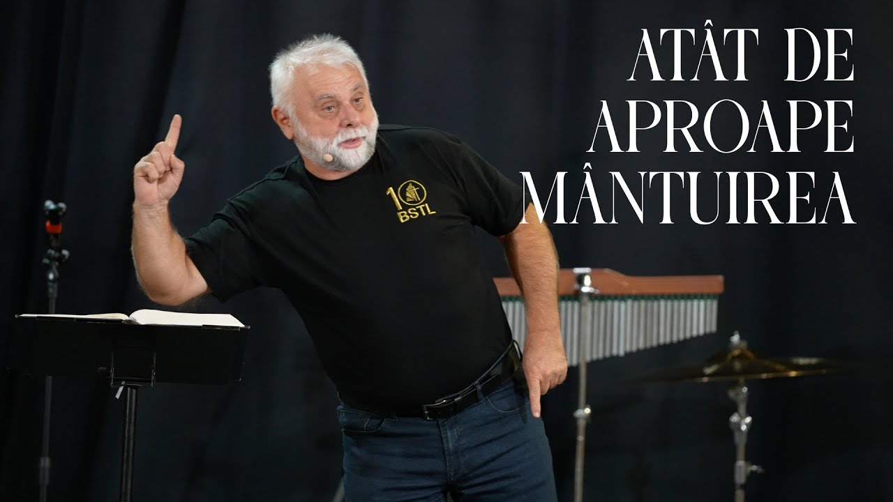ATÂT DE APROAPE MÂNTUIREA  |  Vladimir Pustan  |  Biserica Sfânta Treime Londra • 2025