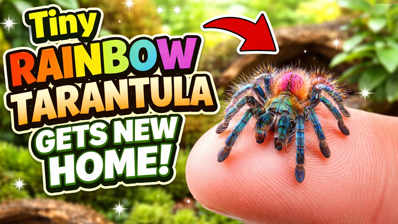 Building An Enclosure For Our New Rare Tarantula!