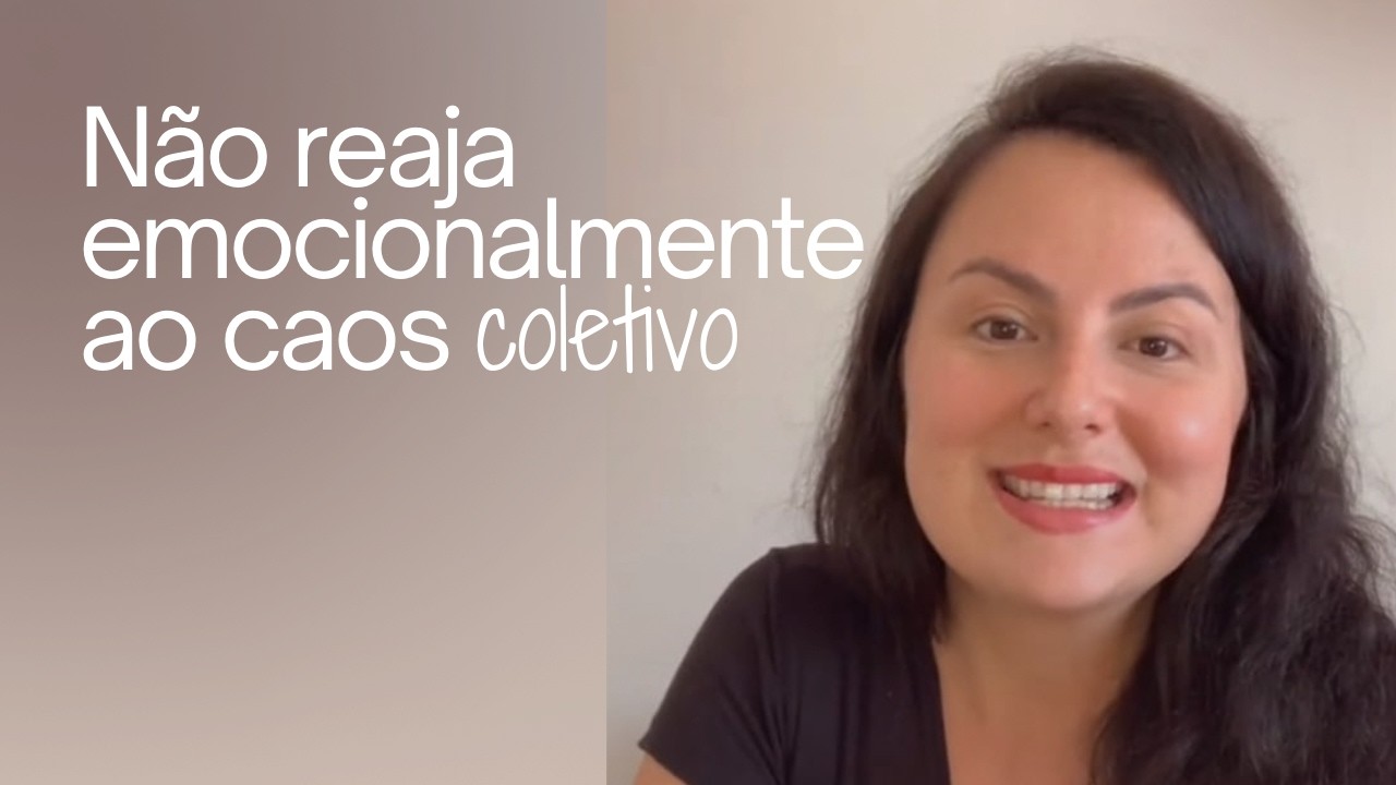 Como se manter consciente em tempos tão caóticos?