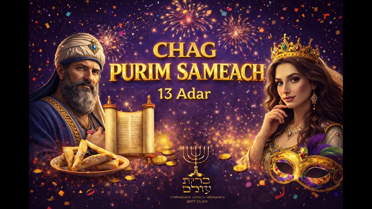 CHAG PURIM SAMEACH BRIT OLAM - 2026