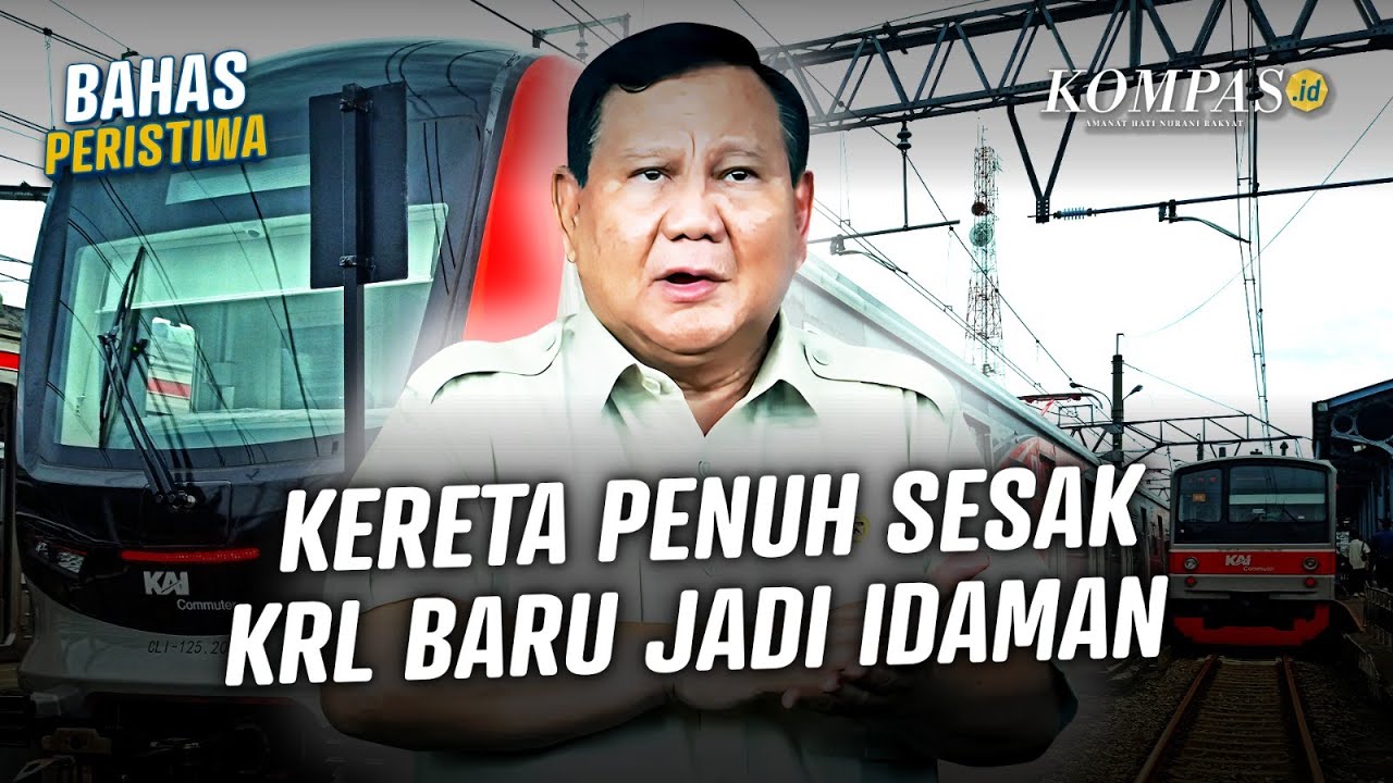 Janji Rp 5 Triliun dari Presiden Prabowo untuk KRL Baru