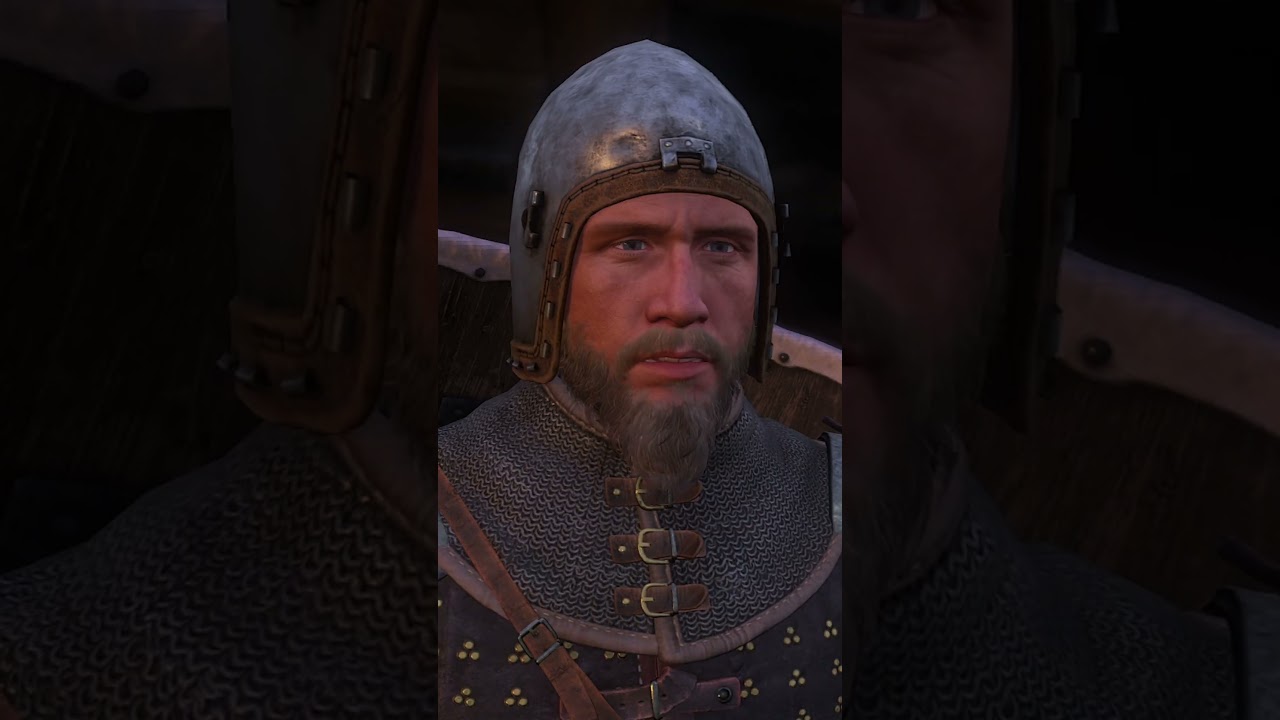 Kuno's reaction if you take down the raiders of the farm on your own #kingdomcomedeliverance #gaming
