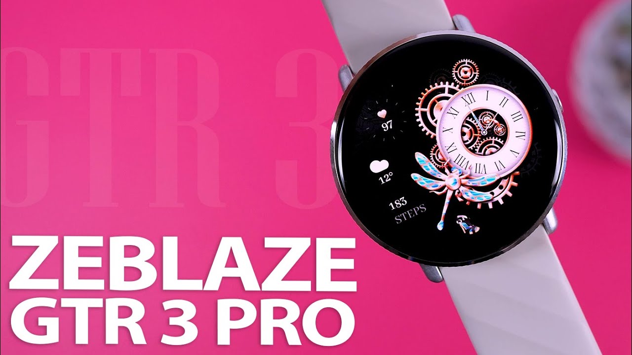 Zeblaze GTR 3 Pro: Colorful Style and Smart Features. Detailed Review.