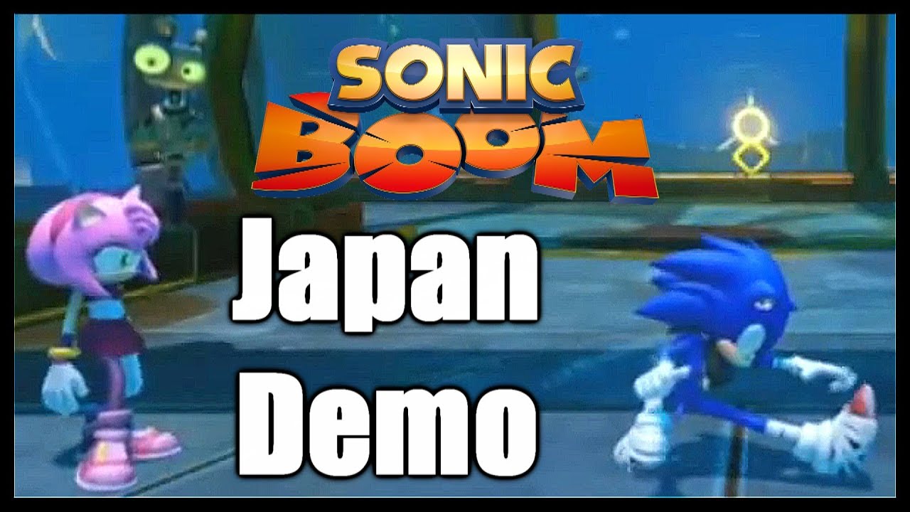 Sonic Boom (Wii U) - Japan Demo Gameplay