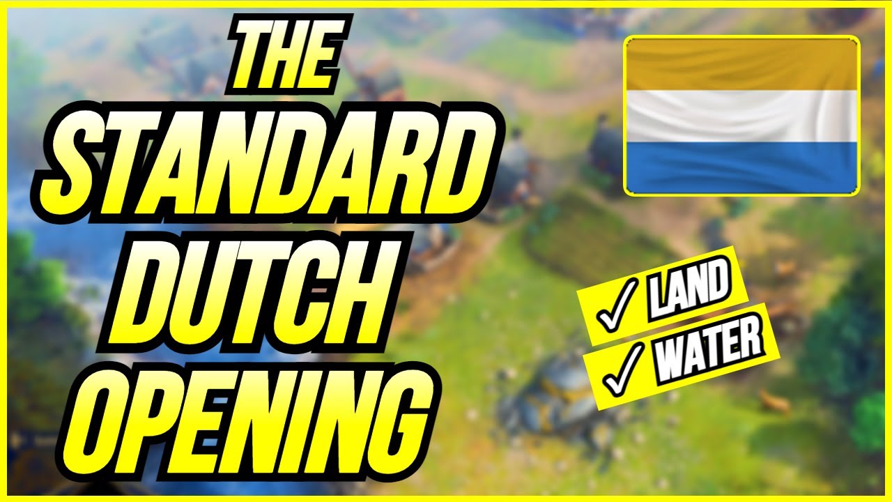 The Standard Dutch Build Order [AOE3]