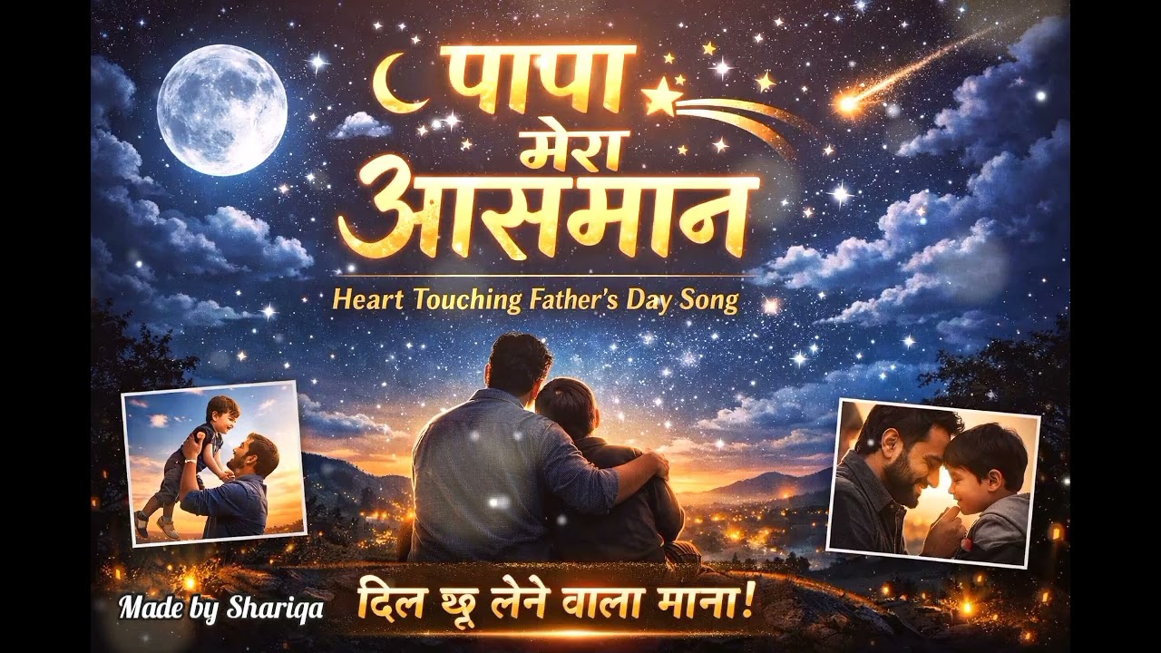 “पापा मेरा आसमान ❤️ | Heart Touching Father’s Day Song | Papa Emotional Song 2026"