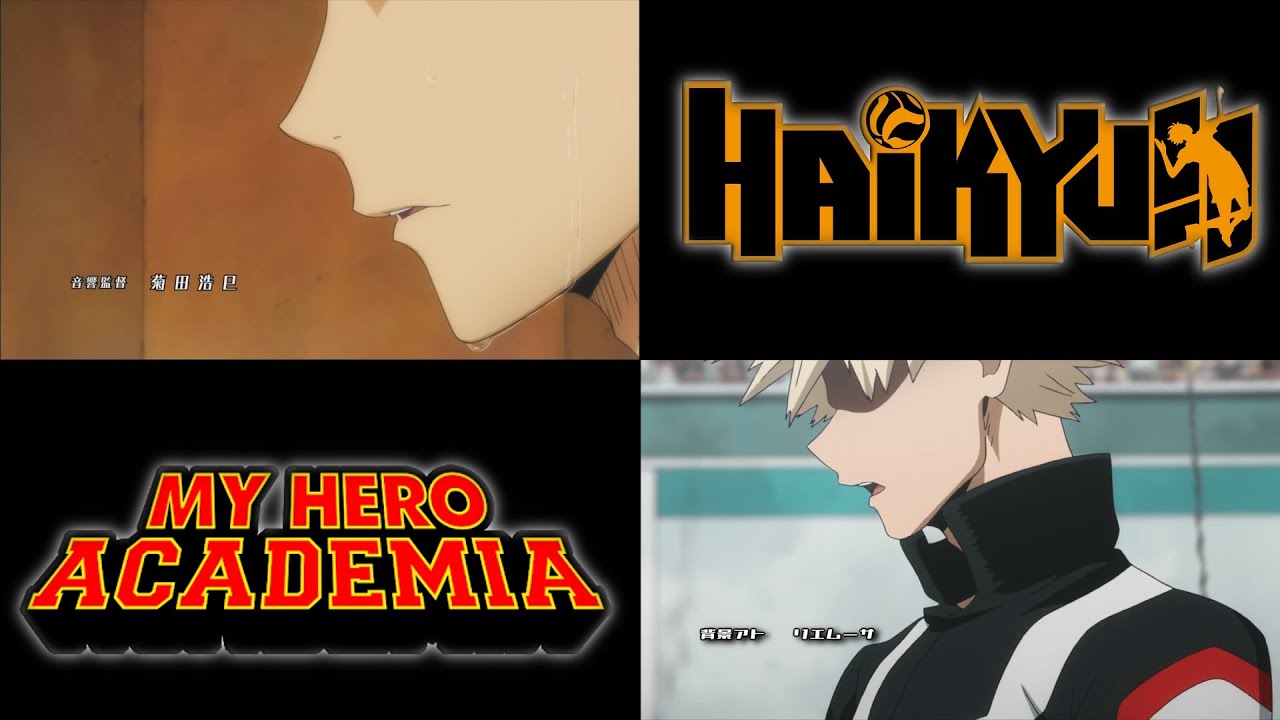 My Hero Academia / Haikyu!! - Opening 1 Parody Comparison (Imagination)