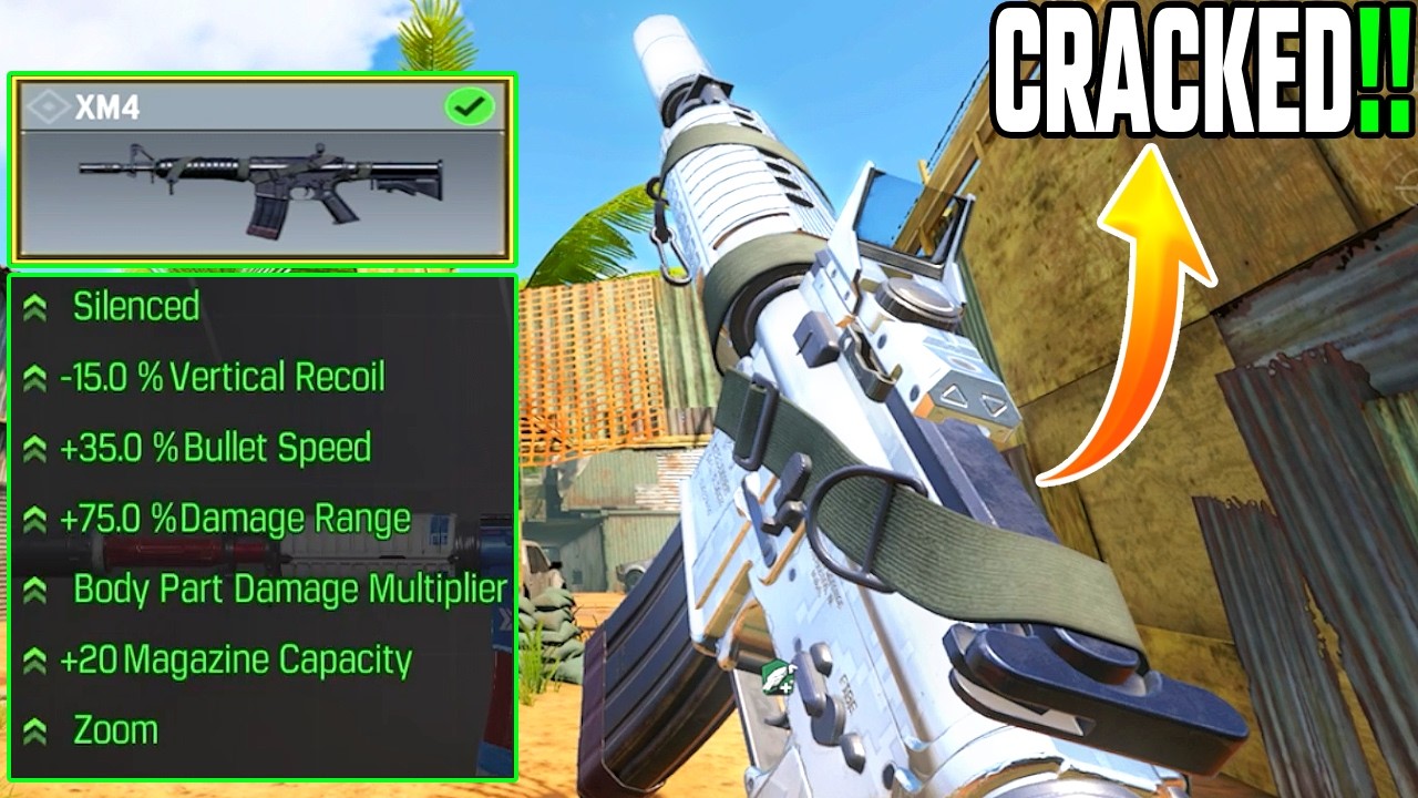 This XM4 is Broken!! XM4 Gunsmith Are Meta in COD Mobile Season 2 (New Setup)