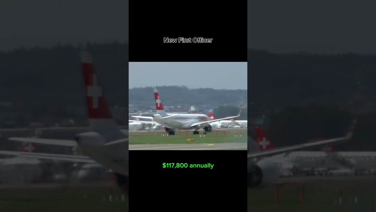 How much do pilots make | Swiss #aviation