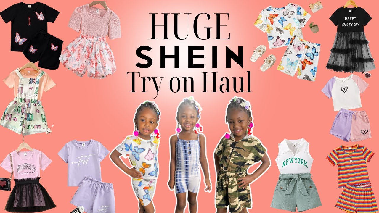 HUGE SHEIN CLOTHING HAUL PART 2 | TODDLER SUMMER CLOTHES