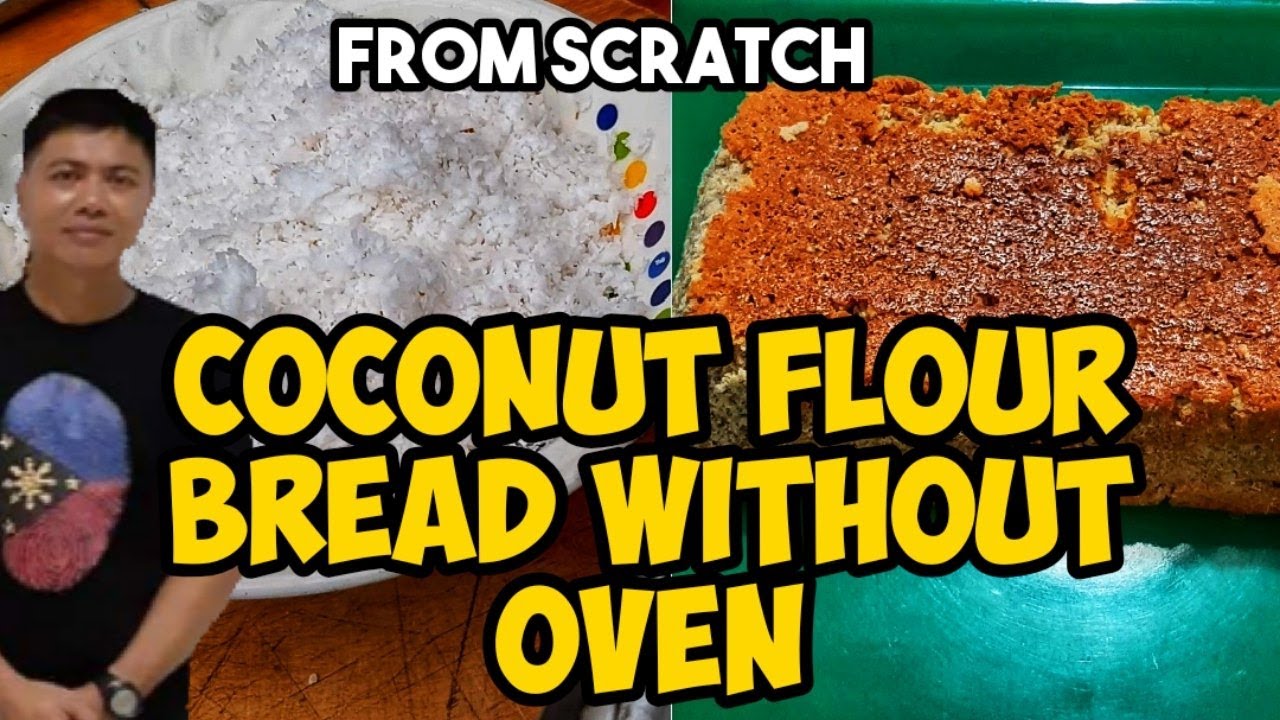COCONUT FLOUR BREAD WITHOUT OVEN | EASY DELICIOUS | ASMR KETO BREAD  | LOW CARB - ZERO SUGAR (2021)