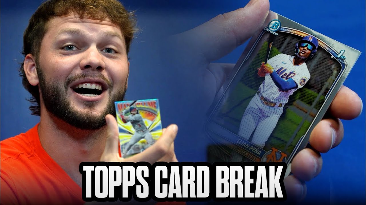 Looking for Elian Peña's First Bowman Chrome