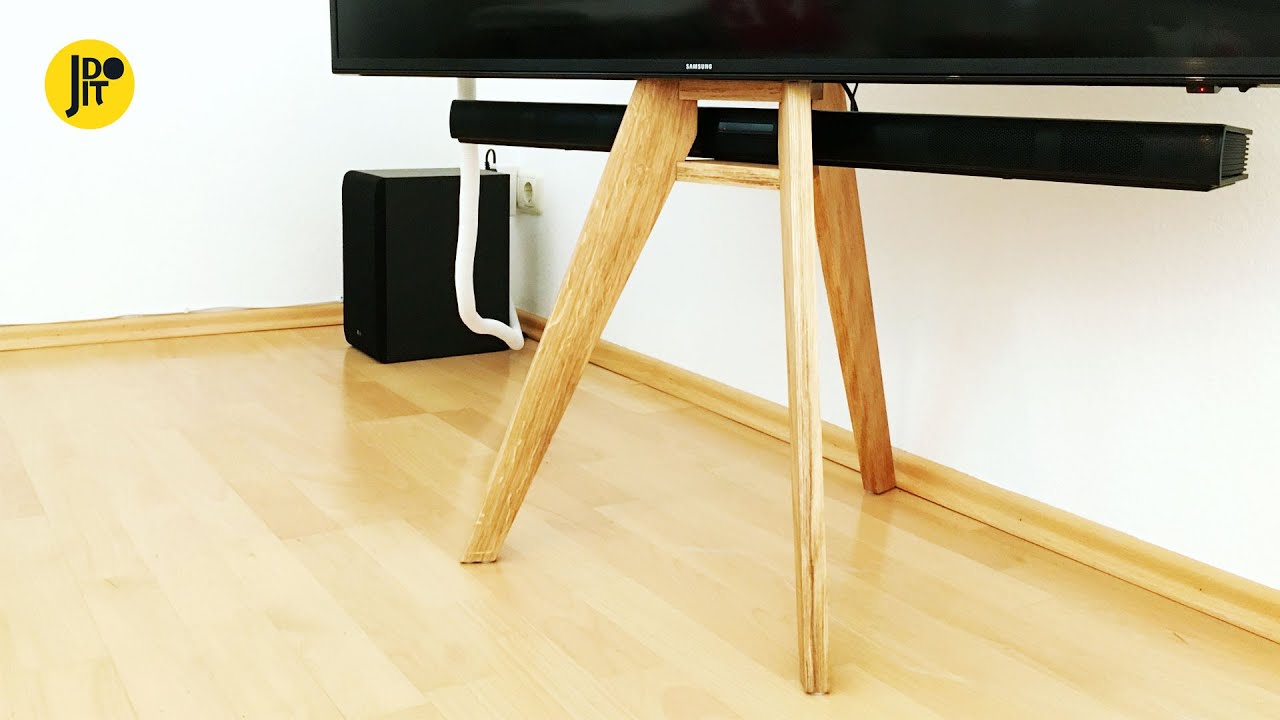Tripod TV Stand | My First Furniture Project