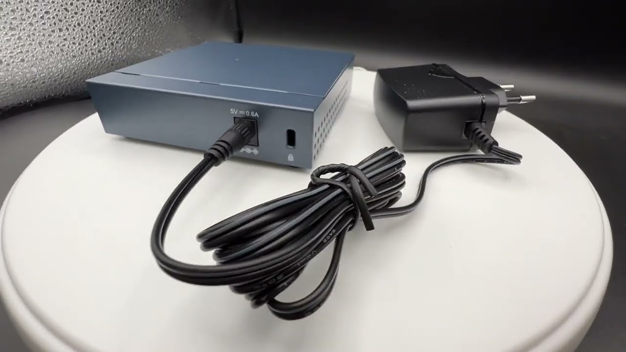TP-Link TL-SG105 5-Ports Gigabit Netzwerk Switch (2K MBit/s im Vollduplexmodus) Unboxing & Anleitung