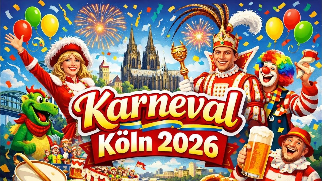 Kölner Karneval 2026 🎉🎊