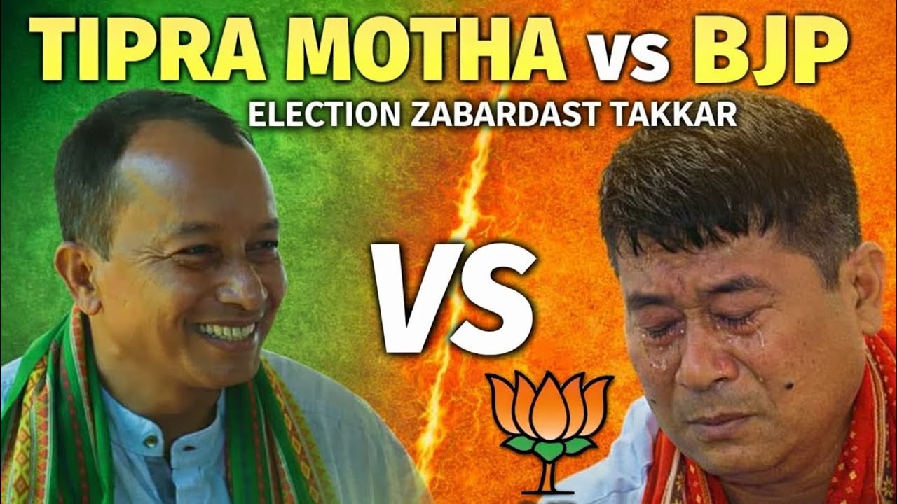 Tipra motha vs BJP Election zabardast takkar video song2026#TipraMotha#BJPvsTipra#Election2026