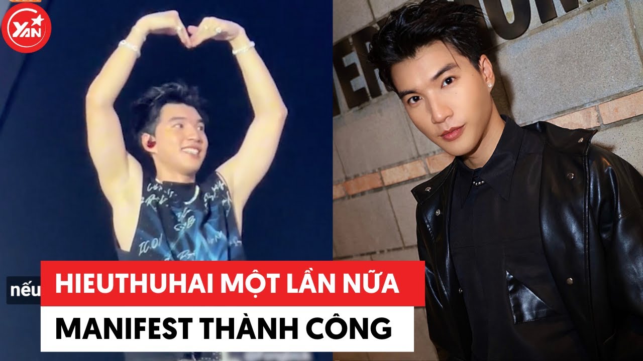 HIEUTHUHAI lần nữa manifest thành công, không chỉ trở thành “người hùng” trong lòng ai đó