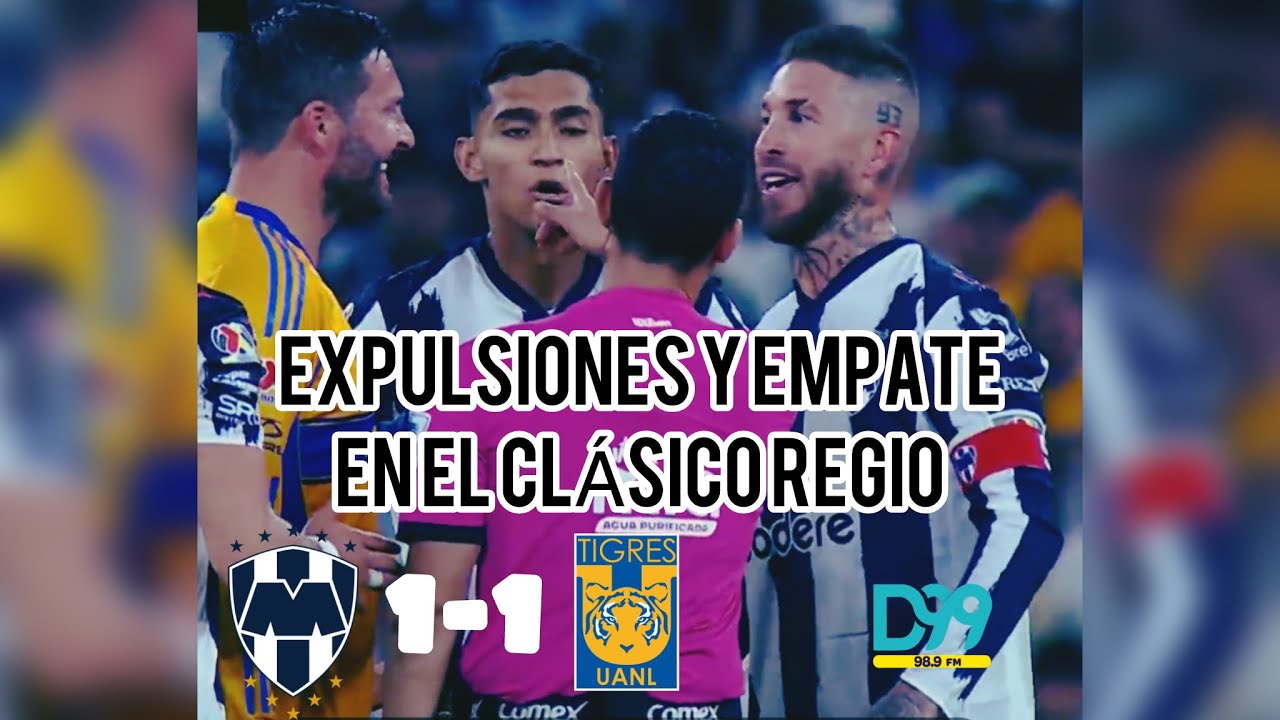 CLÁSICO REGIO 141! EXPULSIONES Y EMPATE! EL COLOR Y RESUMEN DEL CLÁSICO! Narracion Moroco Palacios