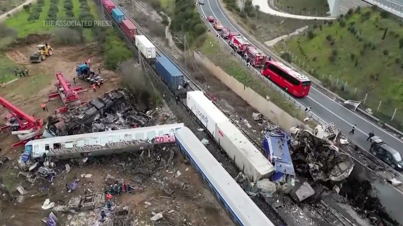 Rescue underway in Greece after train crash