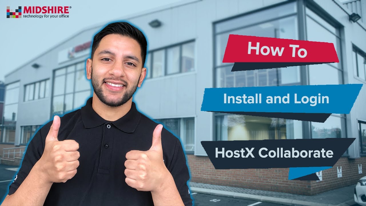 HostX Collaborate How-To I Installation and Login