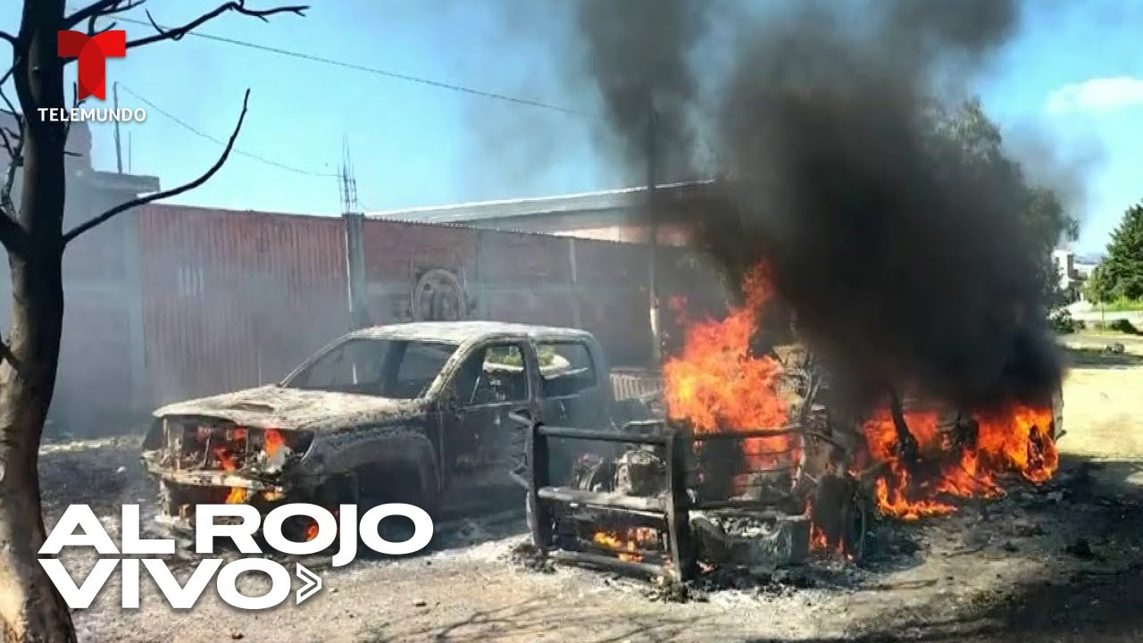 Reportan que miembros del Cártel Jalisco Nueva Generación atacaron a  policías