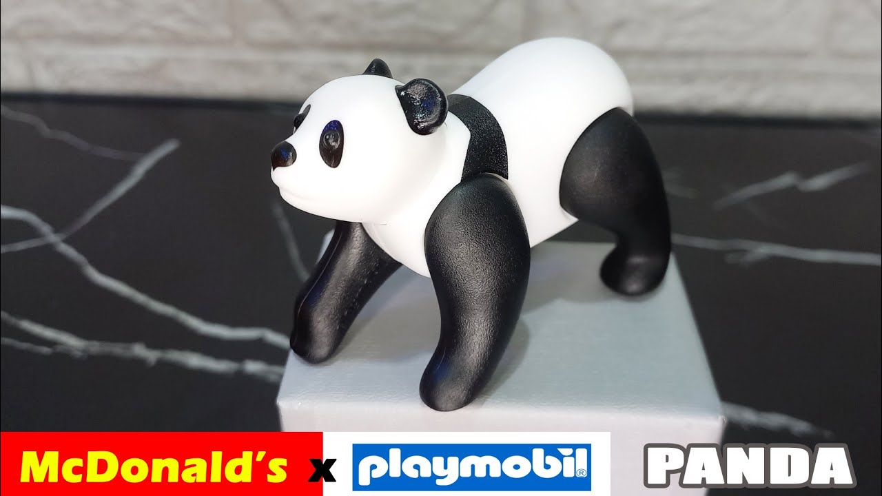 McDonald's Happymeal x Playmobil - Panda #happymeal #playmobil #panda 