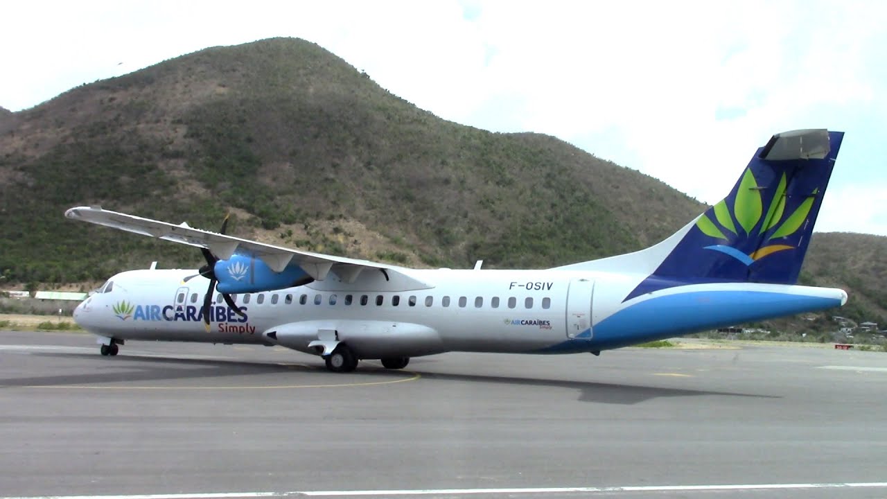 ATR 72-600(212A) AIR CARAÏBES St.Martin ► Pointe-à-Pitre  [2018-07-23]