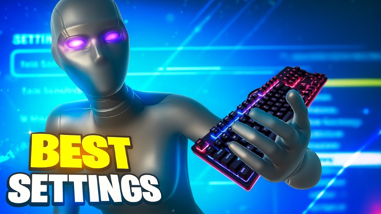 НОВЫЕ лучшие настройки KBM + чувствительность в Fortnite (обучение)