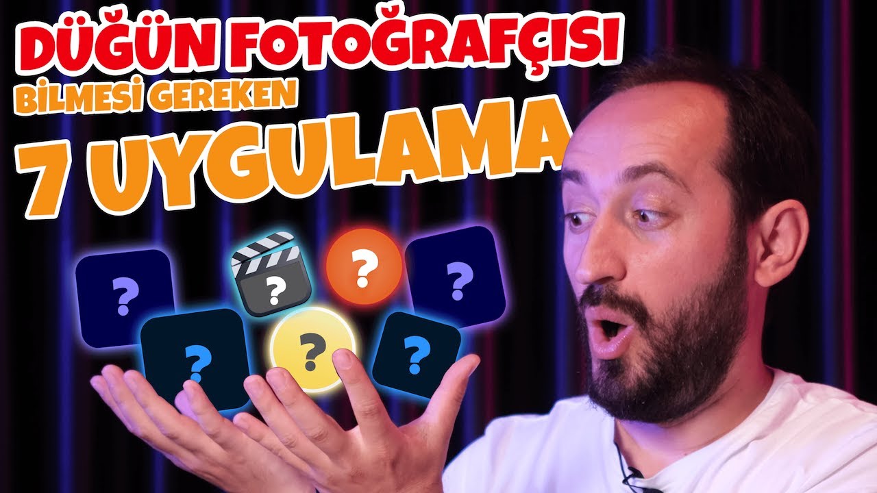 DÜĞÜN FOTOĞRAFÇISI İÇİN 7 UYGULAMA (Olmazsa Olmaz)