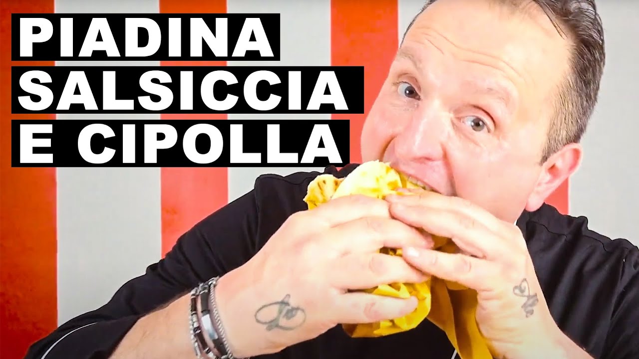 Piadina Romagnola con Salsiccia e Cipolla: Sapori Autentici! Un SUPERclassico!