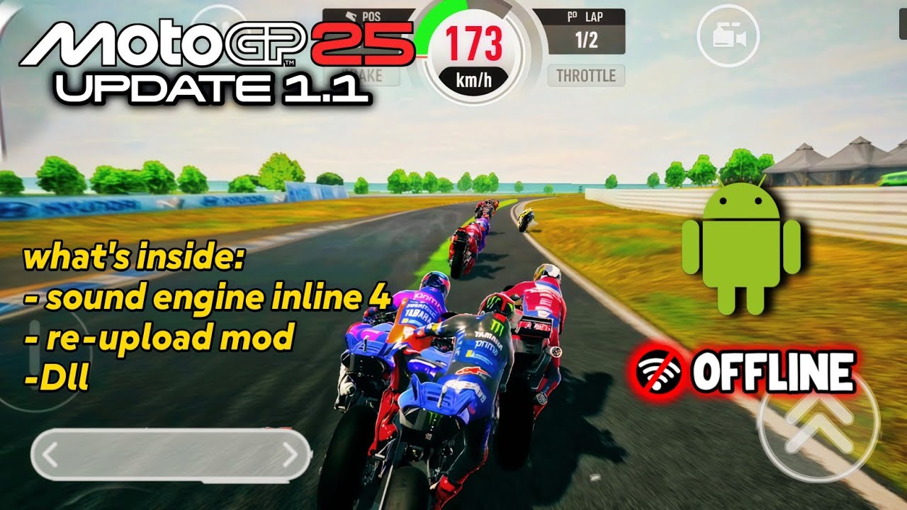 RELEASE!!! game Motogp versi android terbaru | SBK Official Mobile Game Mod MotoGP 25 | update 1.1