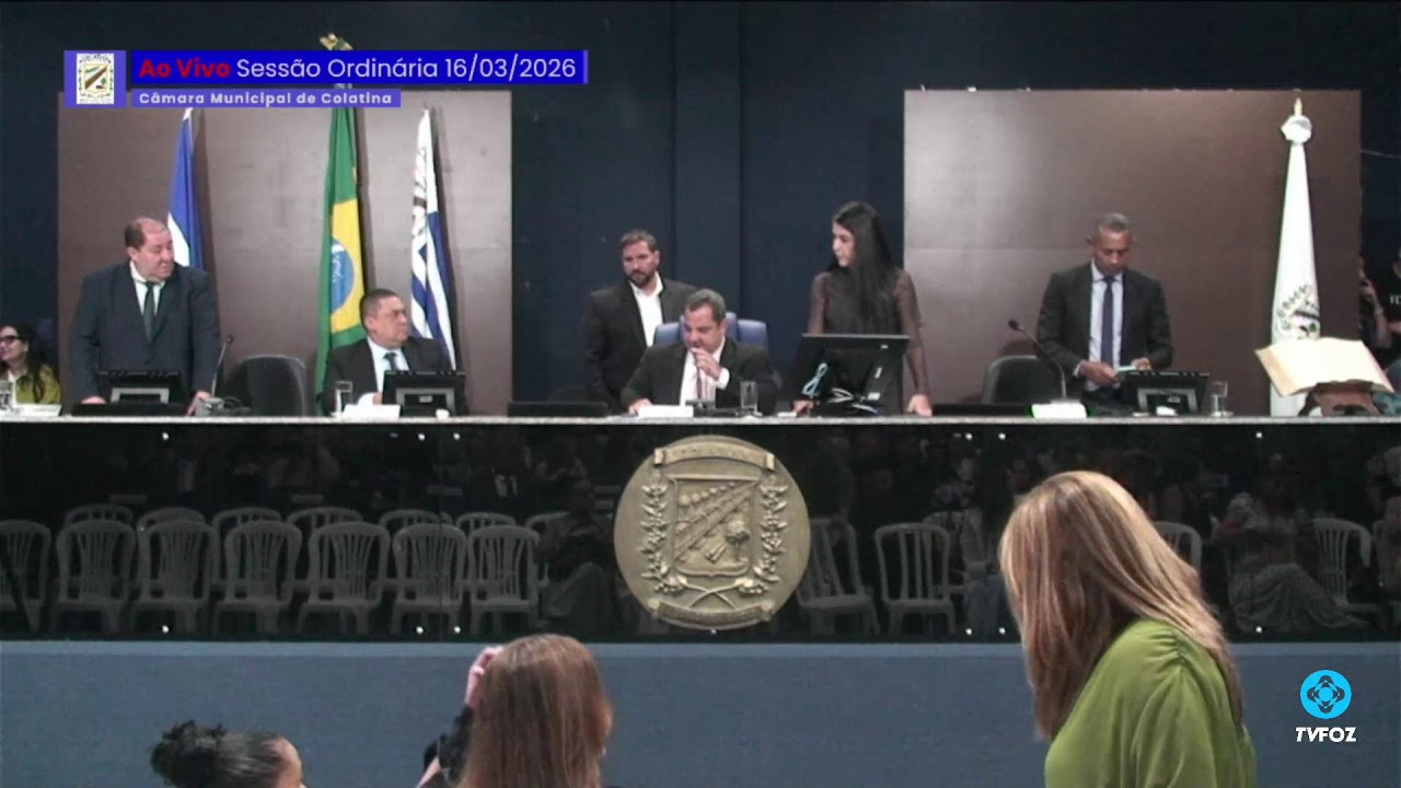 SESSÃO ORDINÁRIA - CÂMARA MUNICIPAL DE COLATINA