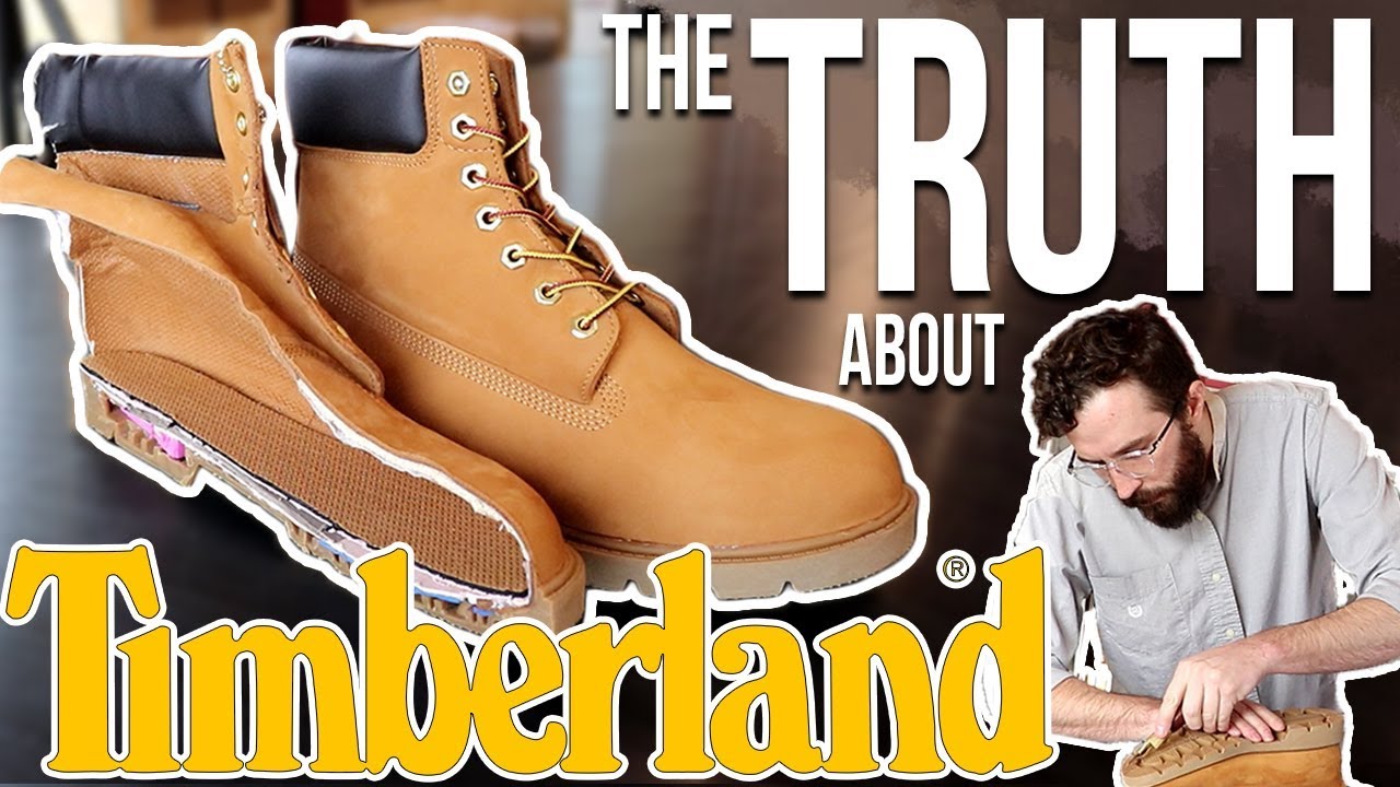 Ботинки Timberland (разрезанные пополам) — обзор 6-дюймовых Timberland