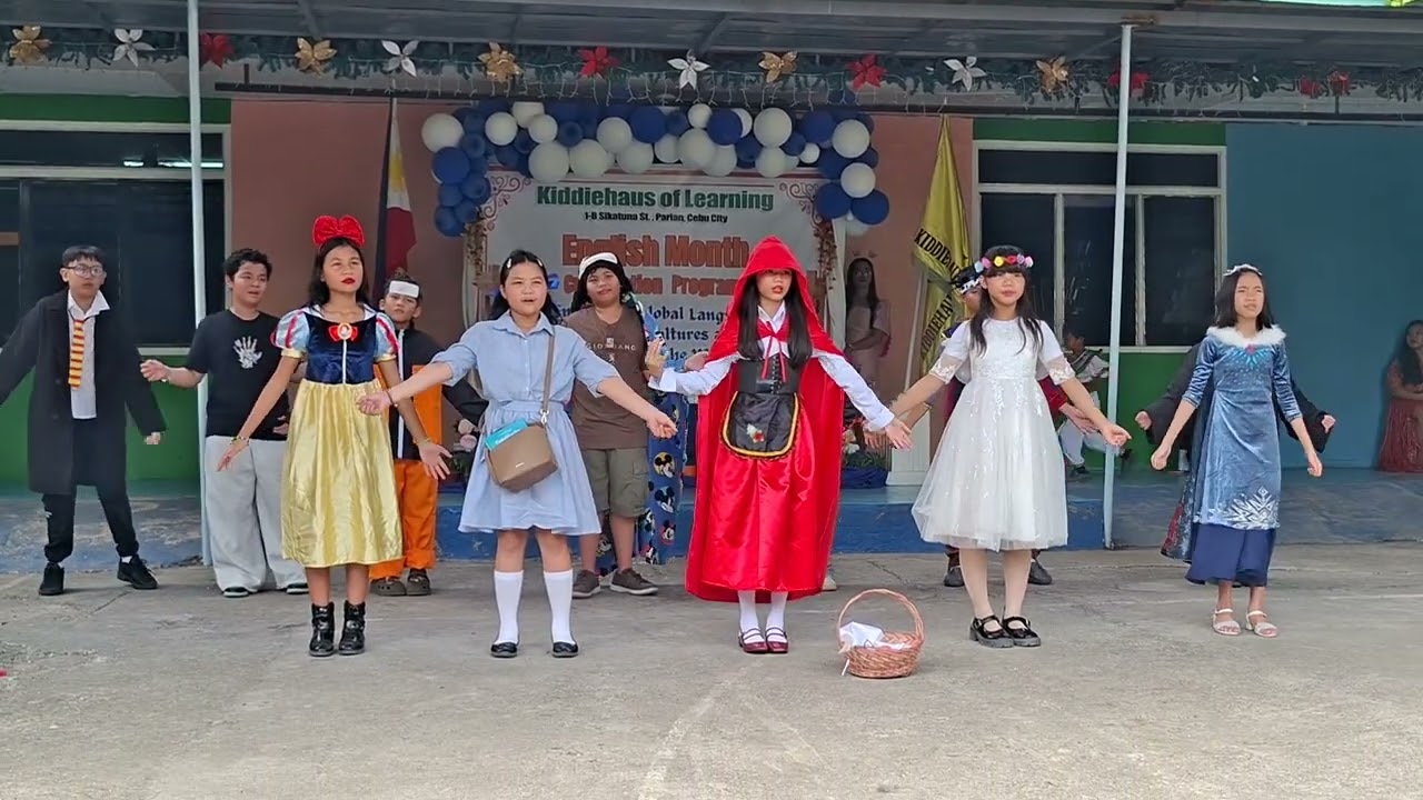 English Month Culimation Program - Book Character Parade Presentation (Elementary - Junior High) 